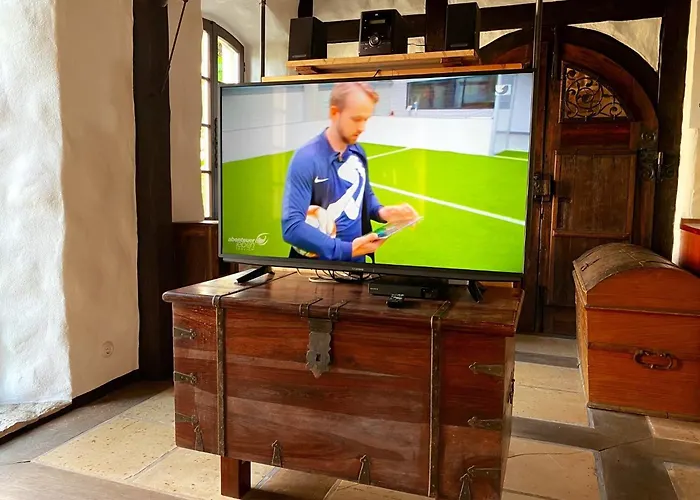 Ausgefallenes Waffenkammer Fuer 7 Erw Im Rittergut Leppersdorf Bei Radeberg * Wachau